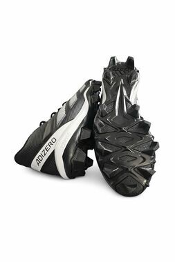 Adidas Men's Adizero Impact.2 Football Cleats Black/White Size 11.5 NEW w/ Box